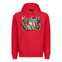 Red Baseball Mom Premium Hoodie - Bettercallsaul