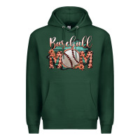 Sports Green Baseball Mom Premium Hoodie - Bettercallsaul