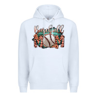 White Baseball Mom Premium Hoodie - Bettercallsaul