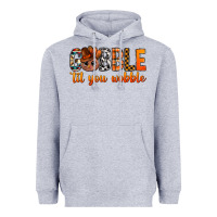 Heather Grey gobble til you wobble bbs Heavyweight Hoodie - BundleAndBundleShop