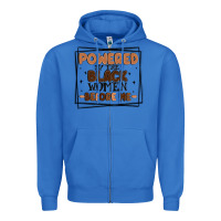 True Royal powered by the black women before me Zipper Hoodie - MaliasSmallBusiness