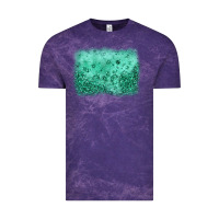 Cloud Purple green glitter background Vintage Tee - JahusDesignShop