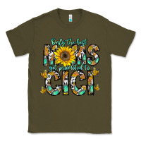 Army Green only the best moms get promoted to cici Classic Tee - CowhideDigitalArt