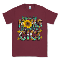 Burgundy only the best moms get promoted to cici Classic Tee - CowhideDigitalArt
