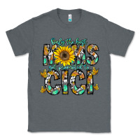 Charcoal Heather only the best moms get promoted to cici Classic Tee - CowhideDigitalArt