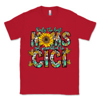 Red only the best moms get promoted to cici Classic Tee - CowhideDigitalArt