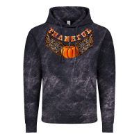 Cloud Black Thankful Vintage Hoodie - CowhideDigitalArt