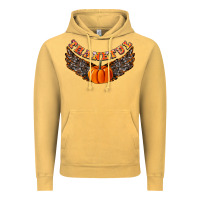 Vintage Mustard Thankful Vintage Hoodie - CowhideDigitalArt