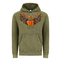 Vintage Olive Thankful Vintage Hoodie - CowhideDigitalArt