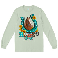 Matcha horseshoe rodeo time Long Sleeve Tee - Artiststas