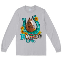 Moon Dust horseshoe rodeo time Long Sleeve Tee - Artiststas