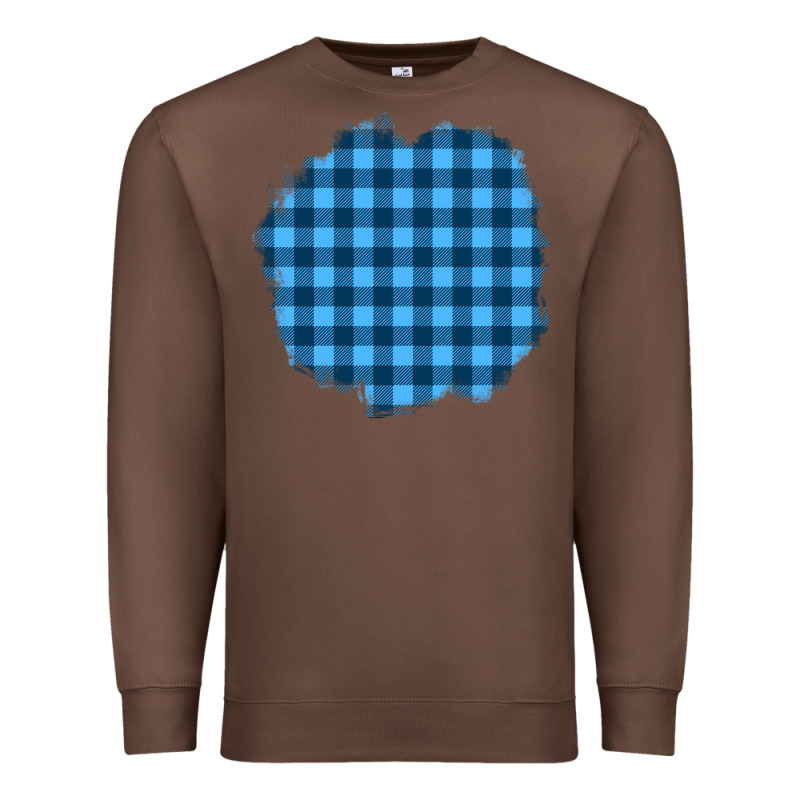 Winter Tartan Patch Premium Sweatshirt by BundleAndBundleShop | Teevron