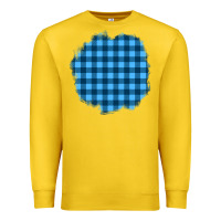 Lemon Winter Tartan Patch Premium Sweatshirt - BundleAndBundleShop