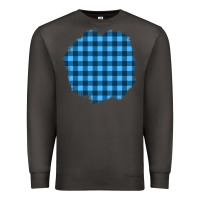 Smoke Winter Tartan Patch Premium Sweatshirt - BundleAndBundleShop