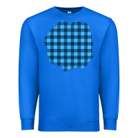 True Royal Winter Tartan Patch Premium Sweatshirt - BundleAndBundleShop