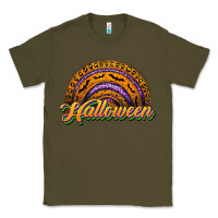 Army Green halloween rainbow Classic Tee - JahusDesignShop