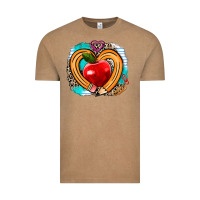 Vintage Coffee teacher heart pen Vintage Tee - AdoDesignShop