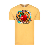 Vintage Mustard teacher heart pen Vintage Tee - AdoDesignShop