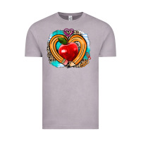 Vintage Zinc teacher heart pen Vintage Tee - AdoDesignShop