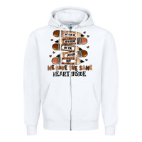 White we have the same heart inside Zipper Hoodie - MaliasSmallBusiness