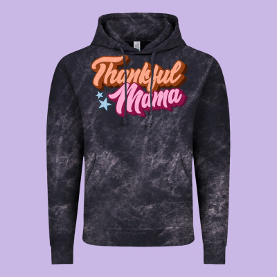 Thankful Mama Vintage Hoodie Designed By Jahusdesignshop