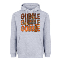 Heather Grey gobble with gnomies bbs Heavyweight Hoodie - BundleAndBundleShop