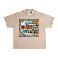 French Oak all i need are books and wine Urban Heavy Tee - JahusDesignShop