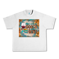 Lunar Rock all i need are books and wine Urban Heavy Tee - JahusDesignShop