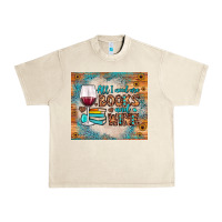 Sandshell all i need are books and wine Urban Heavy Tee - JahusDesignShop