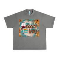 Tornado all i need are books and wine Urban Heavy Tee - JahusDesignShop