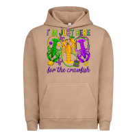 Pigment Burro I'm just here for the Crawfish Urban Hoodie - HowdyJamesFarm