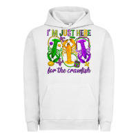 Pigment Lunar Rock I'm just here for the Crawfish Urban Hoodie - HowdyJamesFarm