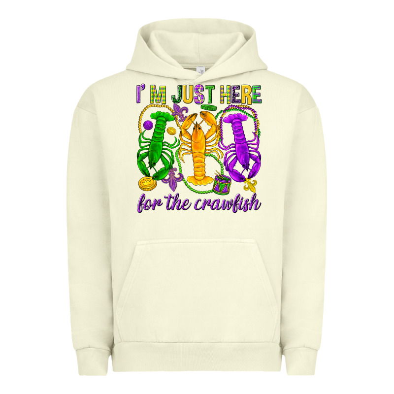I'm Just Here For The Crawfish Urban Hoodie by HowdyJamesFarm | Teevron
