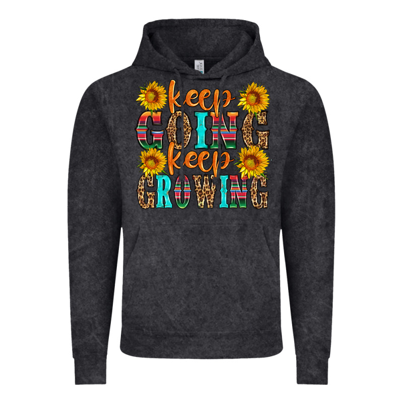 Keep Going Keep Growing Vintage Hoodie by HRA Design Shop | Teevron