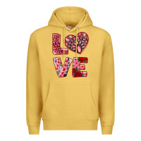 Antique Gold love  with pink gemstone Premium Hoodie - RanaPortraitStore