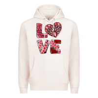 Pale Pink love  with pink gemstone Premium Hoodie - RanaPortraitStore