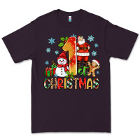 Plum 1st christmas santa and snowman Premium Tee - Zillion Design Studio