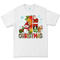 White 1st christmas santa and snowman Premium Tee - Zillion Design Studio
