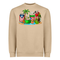 Mushroom puerto rico coffee cups Heavyweight Sweatshirt - AdoDesignShop