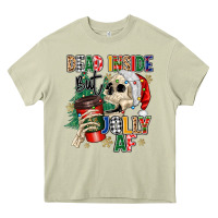 Mossy dead inside but jolly as fuck Heavy Core Tee - MaliasSmallBusiness