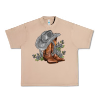Burro gray cowgirl and roses Urban Heavy Tee - AdoDesignShop