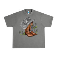 Tornado gray cowgirl and roses Urban Heavy Tee - AdoDesignShop