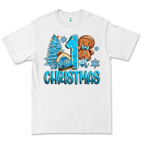 White 1st christmas gingerbread boy Premium Tee - Zillion Design Studio