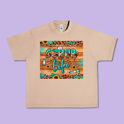 Scrub Life Urban Heavy Tee Designed By Jahusdesignshop