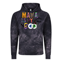 Cloud Black Mama is my Boo Vintage Hoodie - CowhideDigitalArt