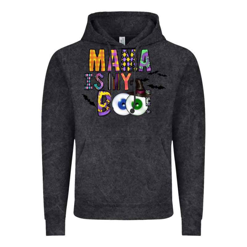 Mama Is My Boo Vintage Hoodie by CowhideDigitalArt | Teevron