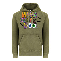 Vintage Olive Mama is my Boo Vintage Hoodie - CowhideDigitalArt