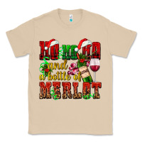 Mushroom ho ho ho and a bottle of merlot Classic Tee - AdoDesignShop