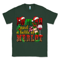 Sports Green ho ho ho and a bottle of merlot Classic Tee - AdoDesignShop