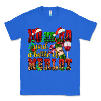 True Royal ho ho ho and a bottle of merlot Classic Tee - AdoDesignShop